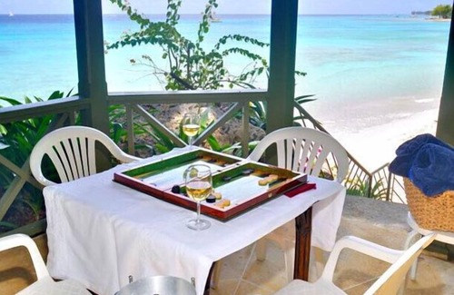 Derricks Apartment | Secret Cove 4 | Beach Front - Located in Tropical Saint James with House Cleaning Included