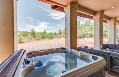 West Sedona House | Sedona Hikers Hideaway Enjoy Patio Views, Desert Landscape & Hot Tub -Trails Are Just Steps Away!