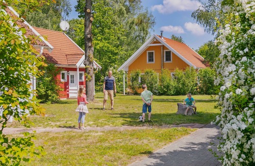 Muritz Apartment | Semi-detached house Storch, 6 persons, 80 sqm, GS, fireplace (22) - Holiday village
