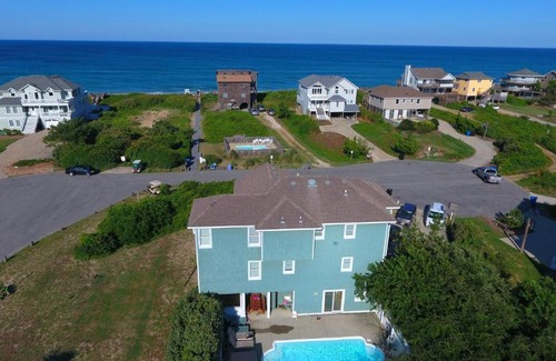 Duck House | Semi-Oceanfront, Ocean Views, Private Pool, Hot Tub, CI1, Ocean View