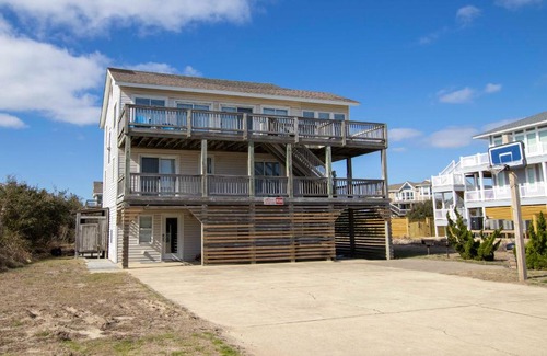 Whalehead Beach House | Semi-Oceanfront, Private Pool, Hot Tub, 400 ft to Beach Access, WL940, The B B Inn