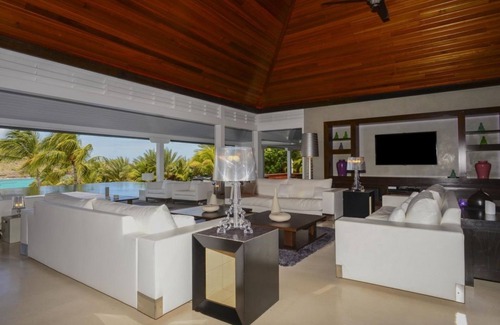 Petit Cul De Sac Beach Villa | Sensational 6 bedroom villa with fabulous view of the ocean