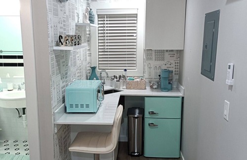 Williams Bay Apartment | September Special - The American Hotel Suite 3 located in downtown Williams Bay.