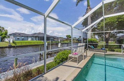 Fort Myers House | Serene canal, three bedrooms and a large pool! - Villa La Brisa Fresca