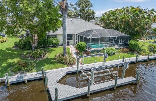 Fort Myers House | Serene canal, three bedrooms and a large pool! - Villa La Brisa Fresca