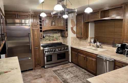 Mount Shasta House | Serene escape w/bubbling sounds of Wagon Creek & majestic views of Mt. Shasta.
