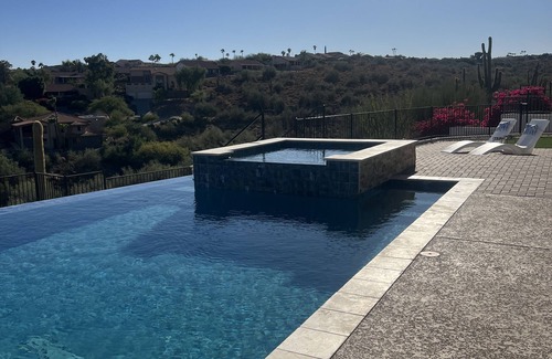 Fountain Hills House | Serene Escape with Sweeping Views, Heated Infinity Pool & Spa