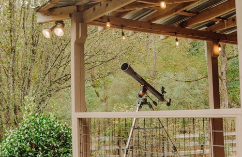 Dahlonega Cabin | Serene Farmhouse in Dahlonega on 5 acres W/Historic Indian Cabin & Creek.