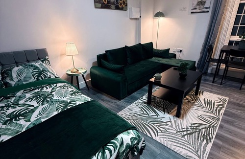 Birmingham City Centre Apartment | Serene Garden Room Suite City Centre