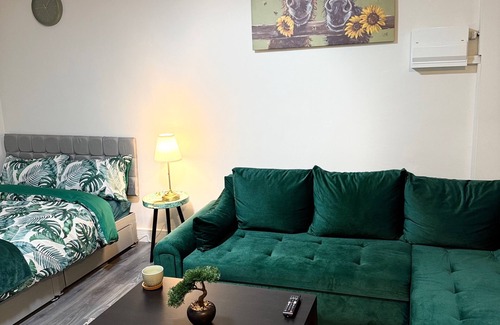 Birmingham City Centre Apartment | Serene Garden Room Suite City Centre