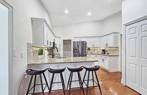 Temple Terrace Villa | Serene Heated Pool Oasis Tampa Vacation Villa