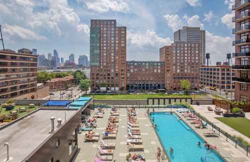 Historic Downtown Apartment | Serene Jersey City 2BR w/ W/D, Gym, DM & PATH shuttle, by Blueground