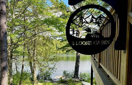 Dedham Cabin | Serene Lakefront Cabin on Beautiful Spring Fed Pond - Close to Acadia and MDI