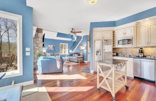 Mill Spring House | Serene Lakeside Escape with Hot Tub & Fire Pit