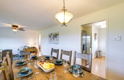 Mill Spring House | Serene Mill Spring Getaway w/Yard & Fire Pit!