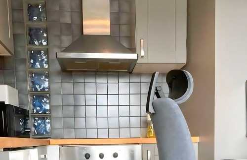 Kristiansand Apartment | Serene Riverview Apartment Elvegata