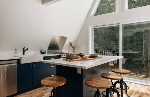 Amherst Ski Chalet | Serene Woodland Stay With Luxe Spa Access