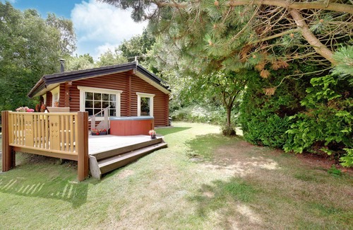 Bingley Cabin | Serenity - 5 Star - Pet Friendly - Hot Tub - Scandinavian Log Cabin