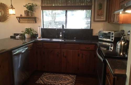 Scroggins House | Serenity. Beautiful Lake Cypress Springs Cabin with Boat Slip.
