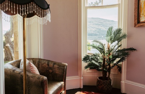 West Laroch House | Serviced Luxury Scots Baronial Country House Private Beach and Panoramic Views