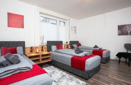 Westerholt Apartment | Serviceroom24 - Apartment 1 in Herten WLAN - Smart-TV - 24-7 Check-in und Küche