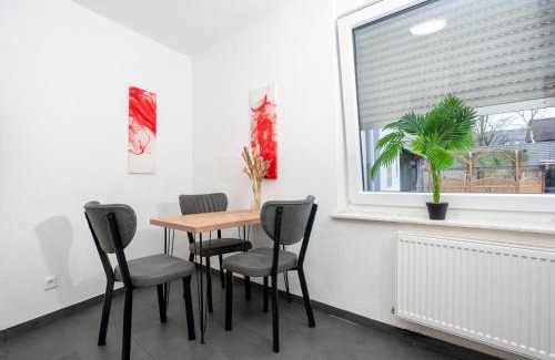 Hochlarmark Apartment | Serviceroom24 - Apartment 4 in Recklinghausen WLAN - Smart-TV - 24-7 Check-in und Küche