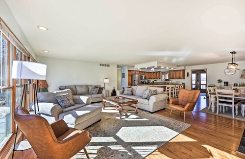Grove House | Shared Hot Tub, Pool & Dock: Lakefront Grove House