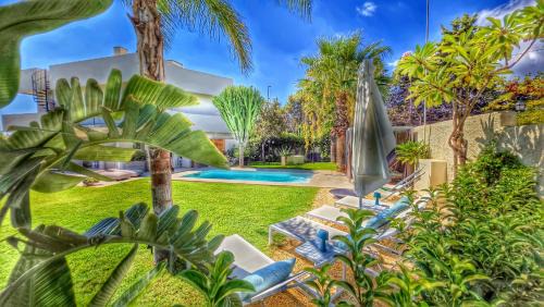 Fontane Bianche Apartment | Shati Luxury - New, Heated Pool, Sea view Near beach