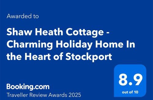 Offerton House | Shaw Heath Cottage - Charming Holiday Home In the Heart of Stockport - Free Parking