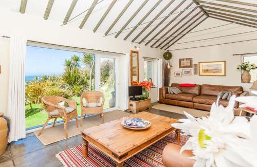Sennen Cove House | Sheldrake, Spacious Villa, Panoramic Sea-views, Large Garden, By Beach