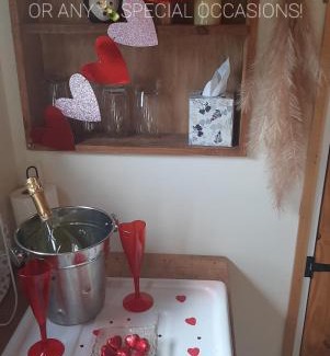 Malltraeth House | Shepherds Hut with hot tub on Anglesey North Wales