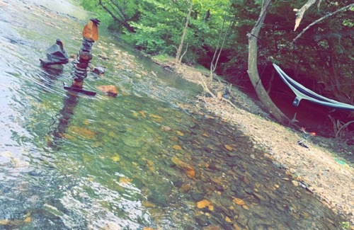 Covington RV Rental | Shirleys’ River Retreat. … camp on the rivers edge
