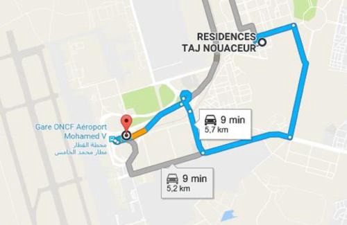 Nouaceur Apartment | Short Stay Apartment aéroport casablanca