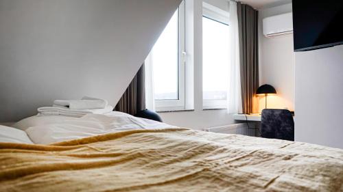 Siegen House | SI-View Doppelzimmer mit Stadtblick Zimmer 22 - Hotel