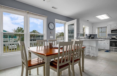 Holden Beach House | "Sierra Hotel" - is a 3 Bedroom, 2 bath SF House, Located on Canal with Floating Dock, Pet Friendly