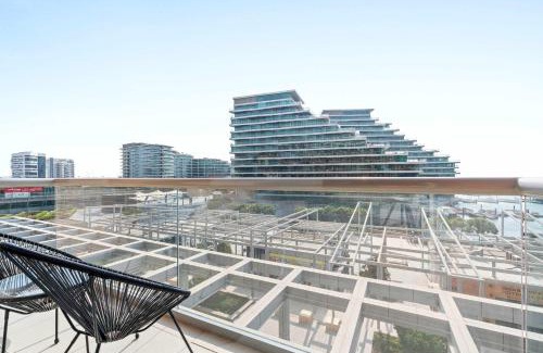 Al Bandar Apartment | Silkhaus cozy Studio at Al Bandar Marina with gym