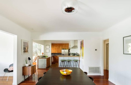 Silver Lake House | Silver Lake Mid-century Nestled in the Treetops