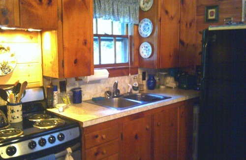 Oxford Cabin | 'Simple Abundance' - Timeless Maine Lakefront Cabin, Deck And Canoe