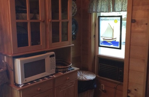 Oxford Cabin | 'Simple Abundance' - Timeless Maine Lakefront Cabin, Deck And Canoe