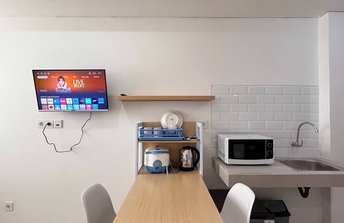 Makassar Apartment | Simply Designed Studio (No Kitchen) At Bandaraya - Tallasa City Makassar Apartment