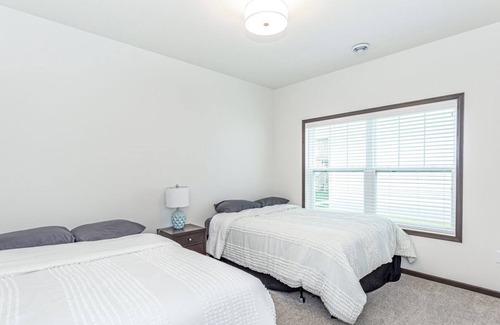 Fargo House | Single story, accessible home! Quiet location with patio out back!