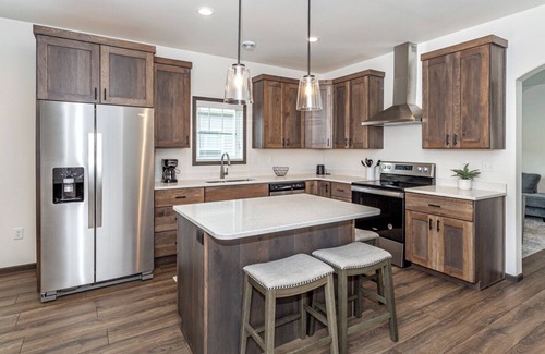 Fargo House | Single story, accessible home! Quiet location with patio out back!