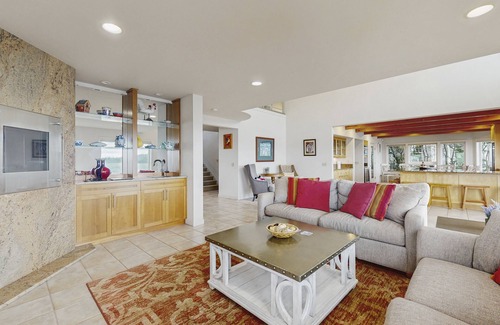 Camano Island House | Skagit Bay view home - steps to the water, near hiking