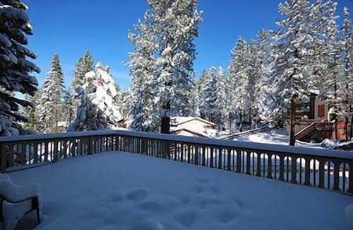 Tahoe Tyrol House | Ski Chalet with Summer Pool Access, Blocks from Heavenly 3411P~