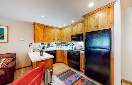 Warm Springs Condo | Ski-in/ski-out condo with pool, mountain view, balcony, & easy trail access