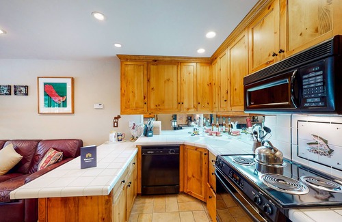 Warm Springs Condo | Ski-in/ski-out condo with pool, mountain view, balcony, & easy trail access