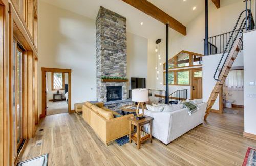 Sandpoint House | Ski-InandSki-Out Schweitzer Mtn Home Decks and Views!