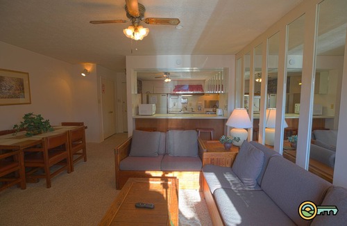Mount Jackson Condo | Ski/MTB/Golf Condo (#128) - Slope side | Wonderful mountain & golf course views!