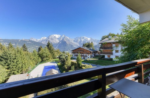 Le Bettex Apartment | Ski nest - Pool - Mont Blanc view