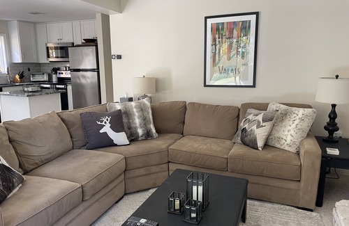 Ludlow Ski Chalet | Ski On, Ski off Okemo Trailside Appartment, Sleeps 6/$550per night,
